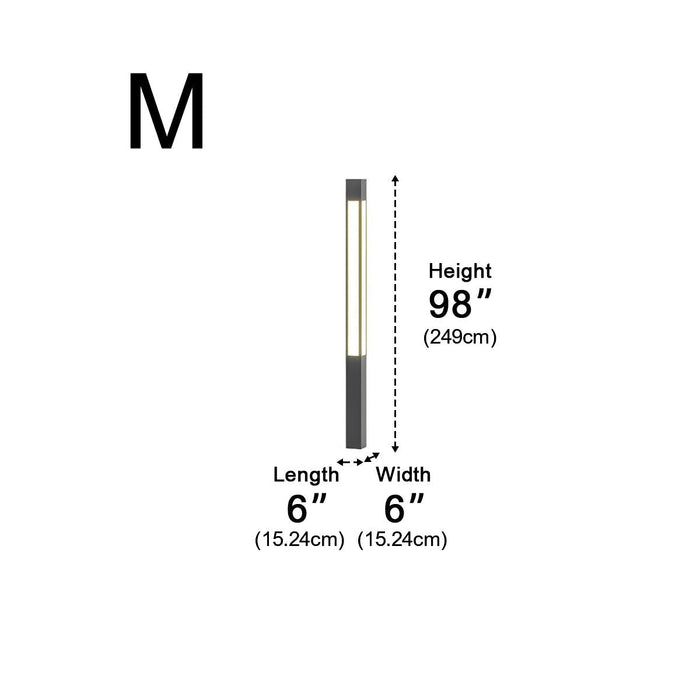 Outdoor Lawn Light - Waterproof Solar LED Landscape Lighting for Garden, Villa, Courtyard Pathway