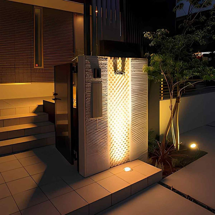 Outdoor Waterproof Recessed Light - In-Ground Deck LED Spot Light / Wall Washer