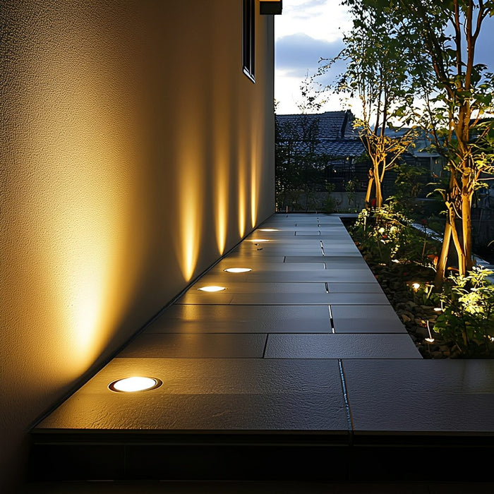 Outdoor Waterproof Recessed Light - In-Ground Deck LED Spot Light / Wall Washer