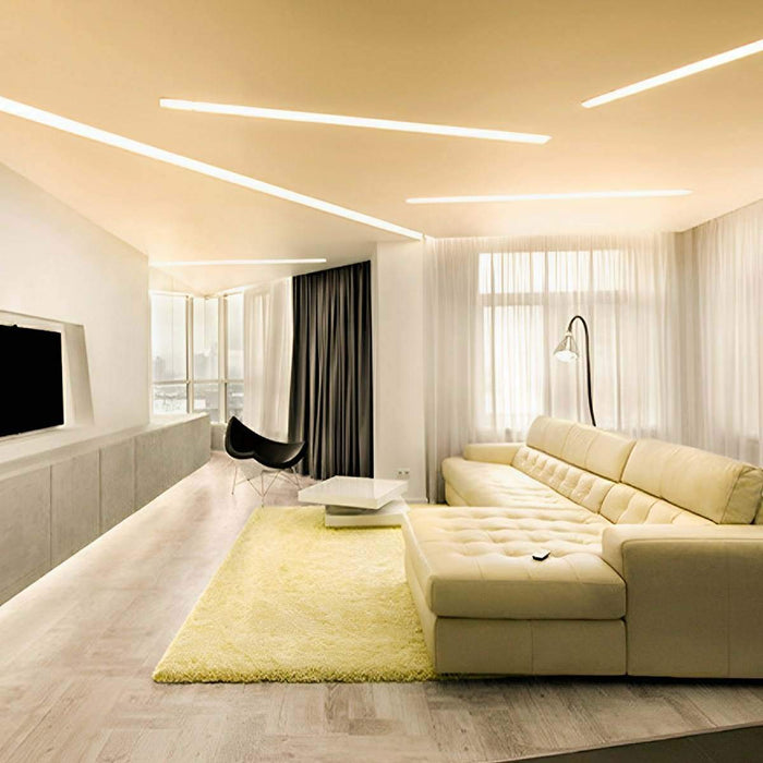 Outdoor Recessed Flexible Linear Stair Lights - Pathway Lighting, Deck Accent, Step Illumination