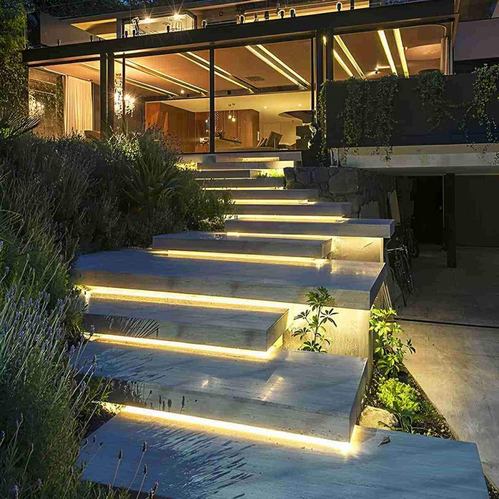 Underwater Recessed COB Flexible Linear Lights - Outdoor Stair Lighting / Pool Lighting