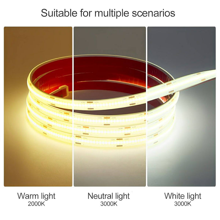 Underwater Recessed COB Flexible Linear Lights - Outdoor Stair Lighting / Pool Lighting