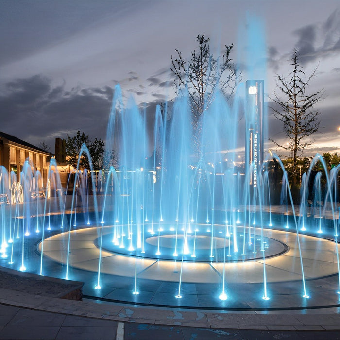 DC24V Low Voltage, Outdoor Waterproof Recessed Ground LED Fountain Spot Light for Pool/Garden/Pond