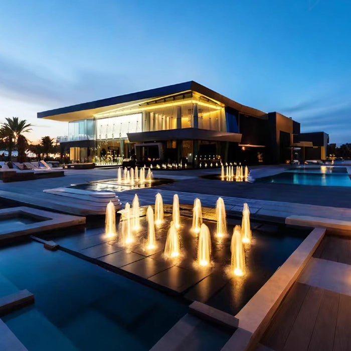 DC24V Low Voltage, Outdoor Waterproof Recessed Ground LED Fountain Spot Light for Pool/Garden/Pond