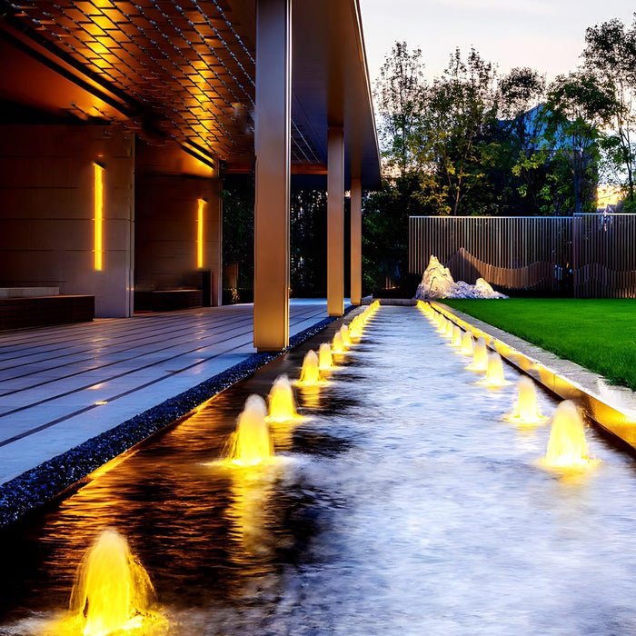 DC24V Low Voltage, Outdoor Waterproof Recessed Ground LED Fountain Spot Light for Pool/Garden/Pond