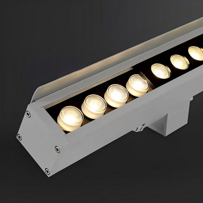 Low Voltage Waterproof Outdoor LED Wall Washer, Architectural Accent, Landscape Uplighting for Patio/Garden/Aisle, Dimmable IP65 Die-cast Aluminum, 39.37 Inch
