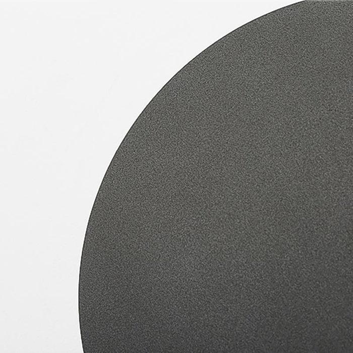 Flat Square Round LED Waterproof Black Modern Outdoor Wall Lights Wall Lamp