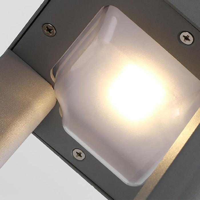 Creative Aluminum Waterproof Black Modern Pathway Lights Outdoor Light