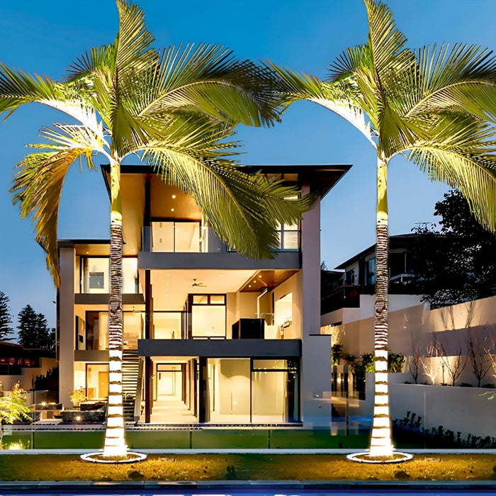 Low Voltage LED Arc Spot Light, Waterproof Landscape Uplighting for Trees/Gardens/Patios, Architectural Accent Lighting