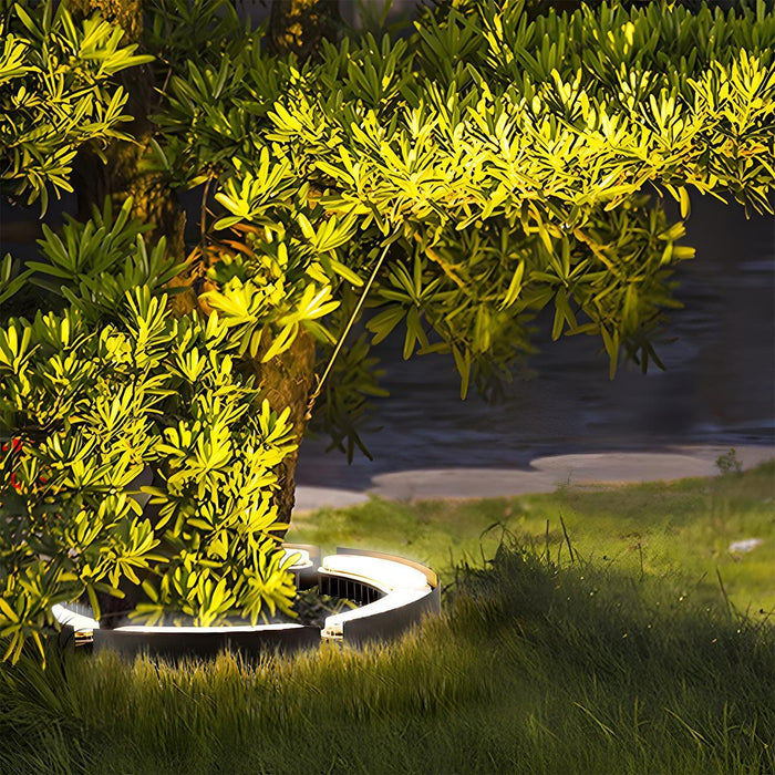 Low Voltage LED Arc Spot Light, Waterproof Landscape Uplighting for Trees/Gardens/Patios, Architectural Accent Lighting