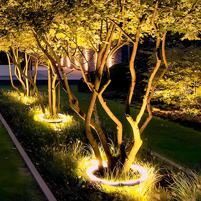 Low Voltage LED Arc Spot Light, Waterproof Landscape Uplighting for Trees/Gardens/Patios, Architectural Accent Lighting