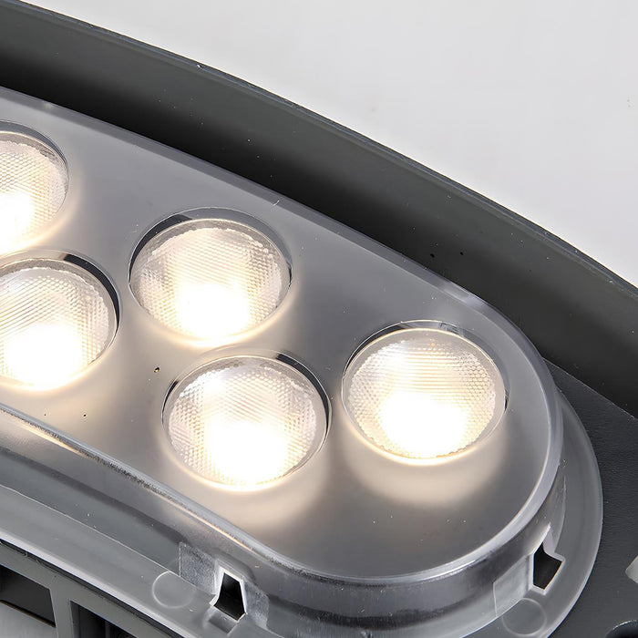 Low Voltage LED Arc Spot Light, Waterproof Landscape Uplighting for Trees/Gardens/Patios, Architectural Accent Lighting