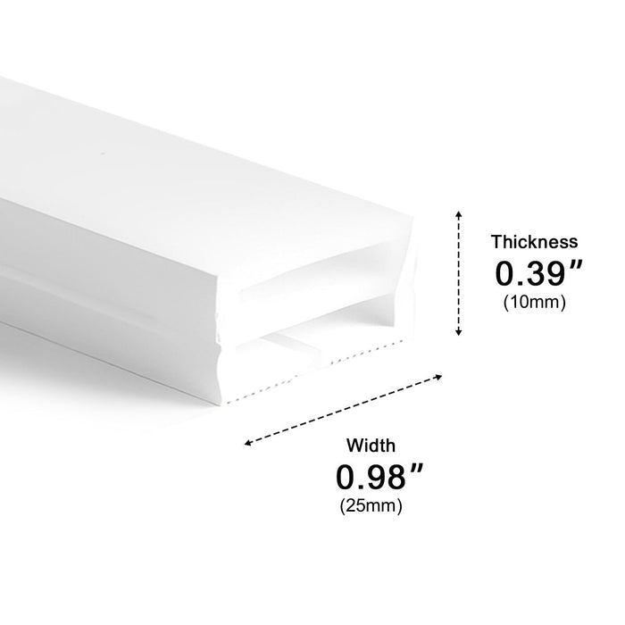 Waterproof Recessed LED Linear Light, Flexible Cuttable Design, Plug-in 110V, Indoor/Outdoor Lighting
