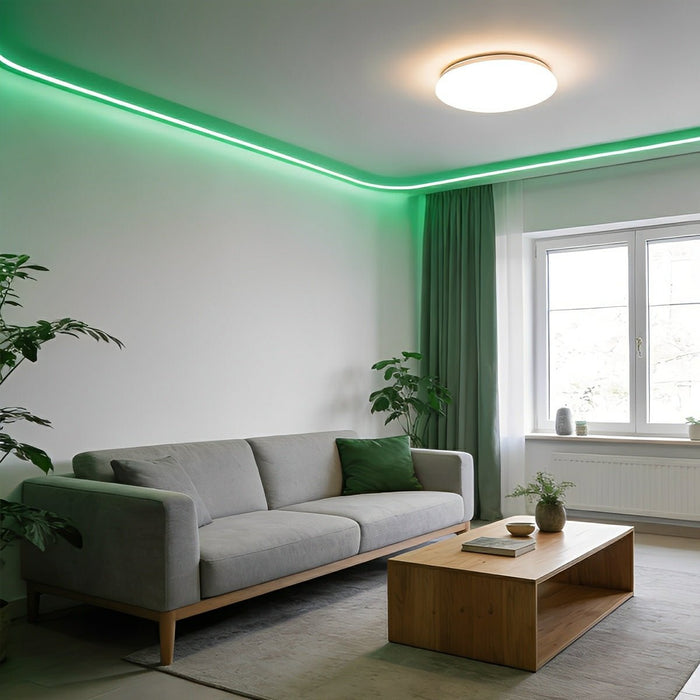 Waterproof Recessed LED Linear Light, Flexible Cuttable Design, Plug-in 110V, Indoor/Outdoor Lighting