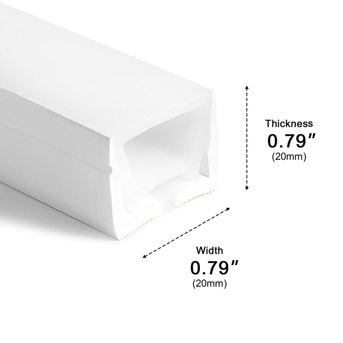 Waterproof Recessed LED Linear Light, Flexible Cuttable Design, Plug-in 110V, Indoor/Outdoor Lighting