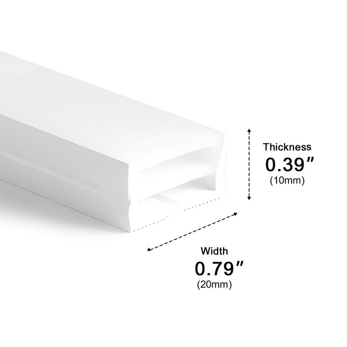 Waterproof Recessed LED Linear Light, Flexible Cuttable Design, Plug-in 110V, Indoor/Outdoor Lighting