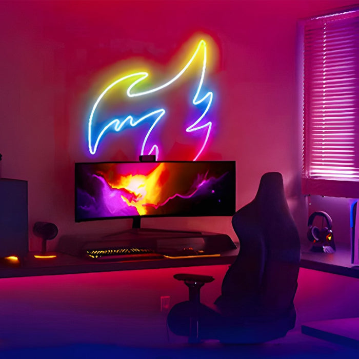 Flexible LED Neon Light Strip - DIY RGB Recessed Atmosphere Streamer - Smart Lighting Solution for Home