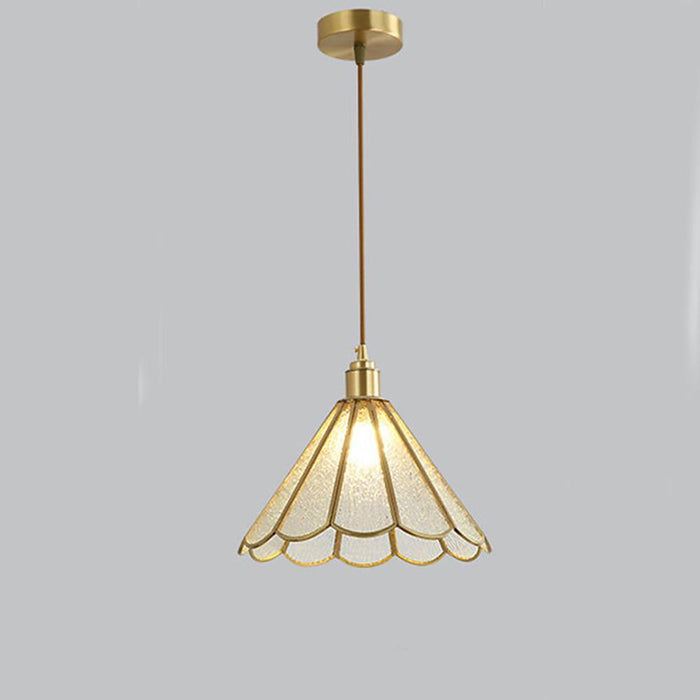 Flower Shaped Glass LED Modern Pendant Lighting Hanging Lamp Island Lights