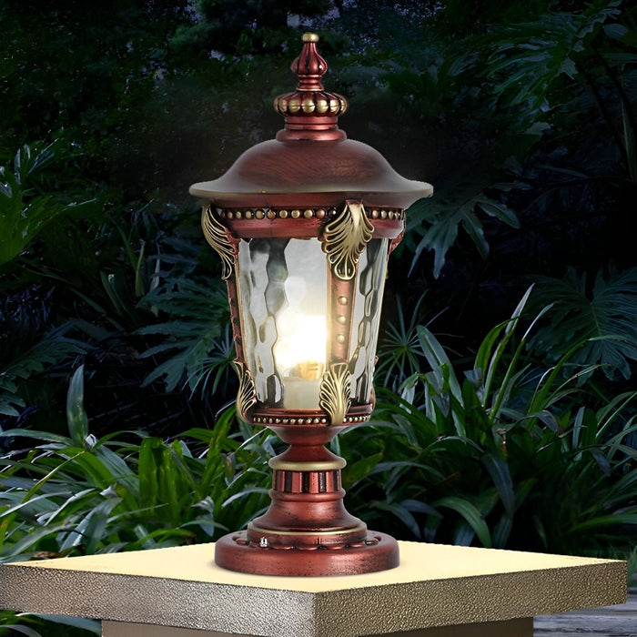 Dual-Use Solar Fence Post Light - Deck, Patio, and Garden Accent Lighting