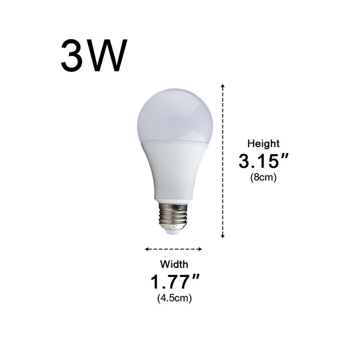 E27 LED Bulb, Triac Dimmable, Energy Saving, Indoor Home/Office Lighting, Warm/Cool White