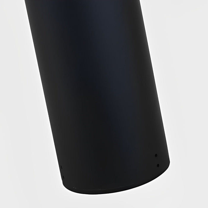 Modern Minimalist Outdoor Post Light, LED Pathway Lighting, IP65 Waterproof, Aluminum Black for Garden/Driveway/Landscape