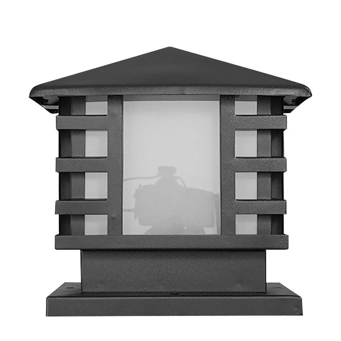 European Retro Column Light LED Landscape Decorative Lighting for Villa Courtyard