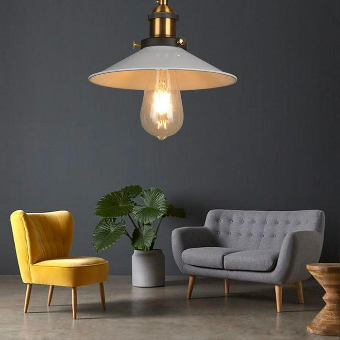 Metal Cone-shaped LED Industrial Style Pendant Lighting Island Lights