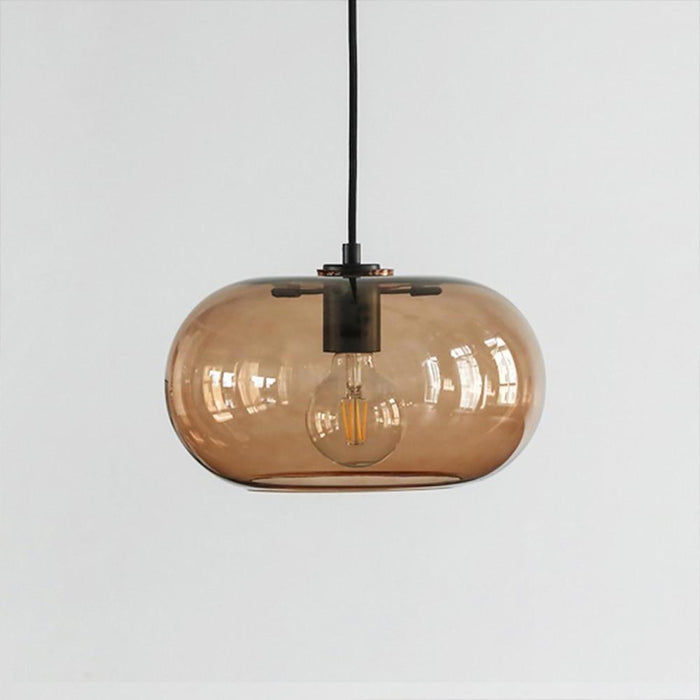Artistic Electroplated Glass LED Nordic Pendant Lighting Island Light