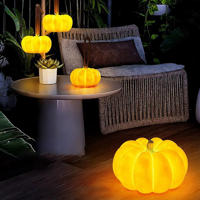 Pumpkin Lantern - Solar LED Outdoor Light - Waterproof Halloween Decor