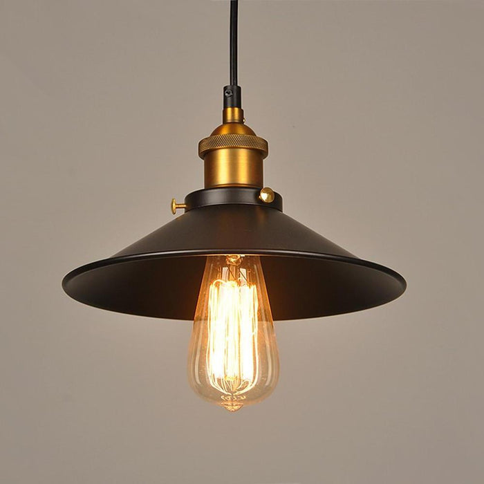 Metal Cone-shaped LED Industrial Style Pendant Lighting Island Lights