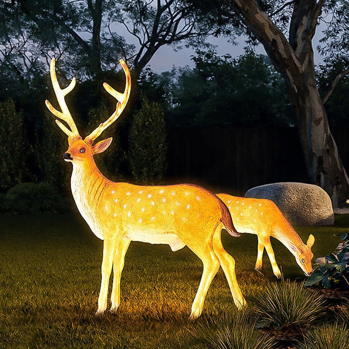 Imitation Animal Resin Outdoor Landscape Lighting Decorative Lamp Garden Lawn Lights