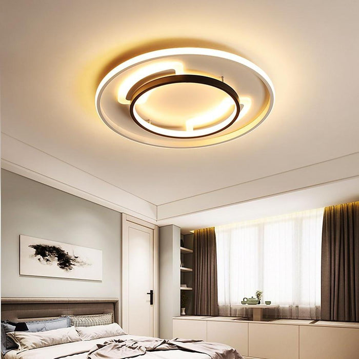 Circle Modern Bedroom Flush Mount Lighting LED Ceiling Lights