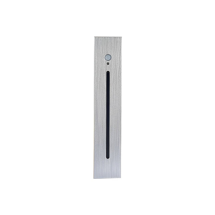 Indoor Minimalist Motion Sensor LED Recessed Stairway Wall Light - Invisible Pathway Step Lighting, Energy-Efficient Aluminum Design