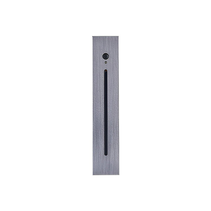 Indoor Minimalist Motion Sensor LED Recessed Stairway Wall Light - Invisible Pathway Step Lighting, Energy-Efficient Aluminum Design