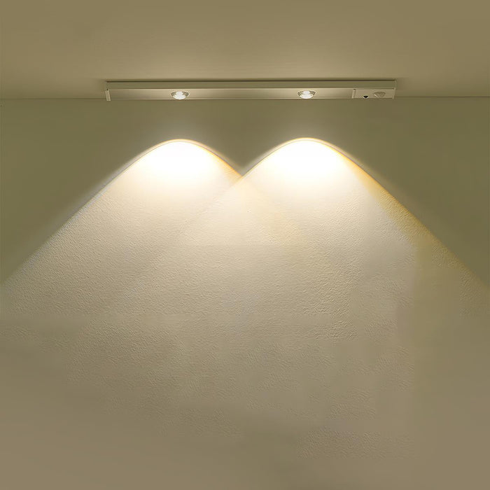 Intelligent Cat Eye Motion Sensor Cabinet Light - Dimmable, Wireless, Rechargeable LED Under Cabinet Lighting, Closet, Shelf