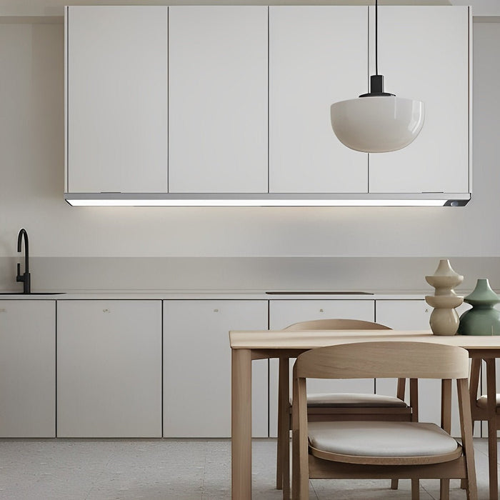 Ultra-Thin Motion Sensor Cabinet Light - Wireless Under-Cabinet LED Strip, USB Rechargeable for Kitchen, Closet, Pantry