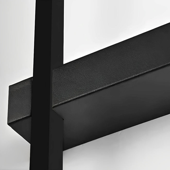 Outdoor Waterproof Wall Sconce - Interlaced Line Design, Aluminum Metal