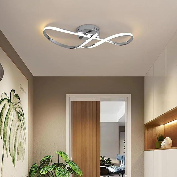 Waves Flush Mount Ceiling Light Arbitrary LED Light
