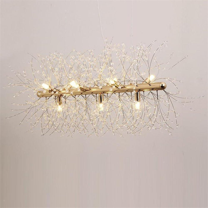 LED Mid Century Chandelier Kitchen Dining Room Ceiling Light
