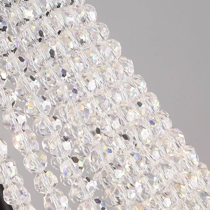 Empire Wagon Wheel Chandelier - 8/10/12 Candle Lights.  20'' Adjustable Chain. Crystal Accents