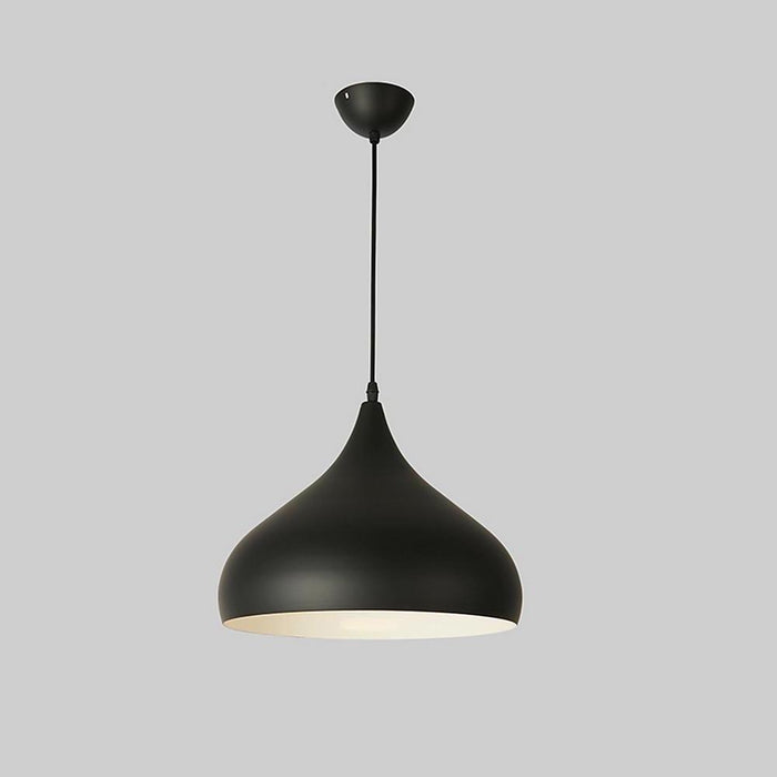 9.44'' LED Curvy Painted Bowled Pendant Light Hanging Lamp Island Lights