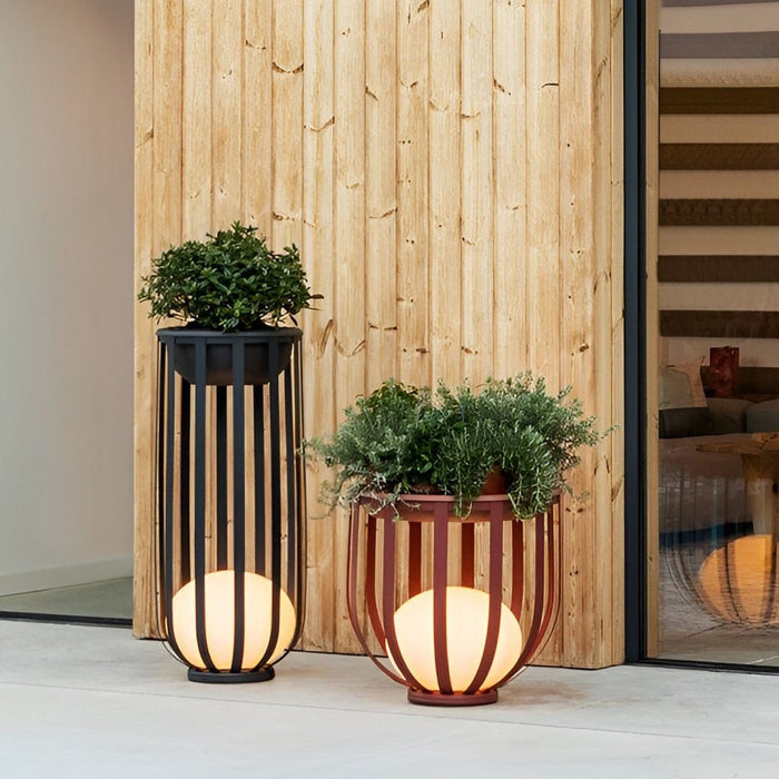 Lantern Waterproof Solar LED Modern Outdoor Lanterns Lamps Garden Lights