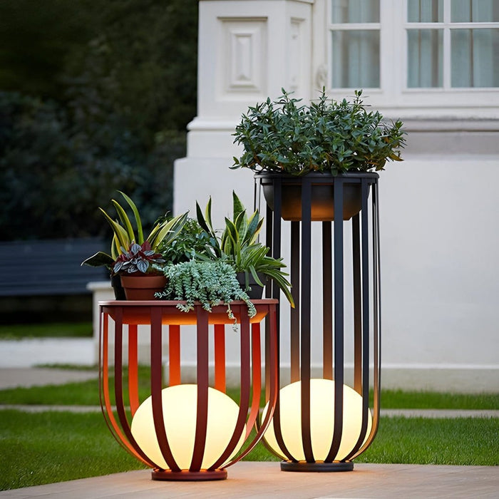 Lantern Waterproof Solar LED Modern Outdoor Lanterns Lamps Garden Lights