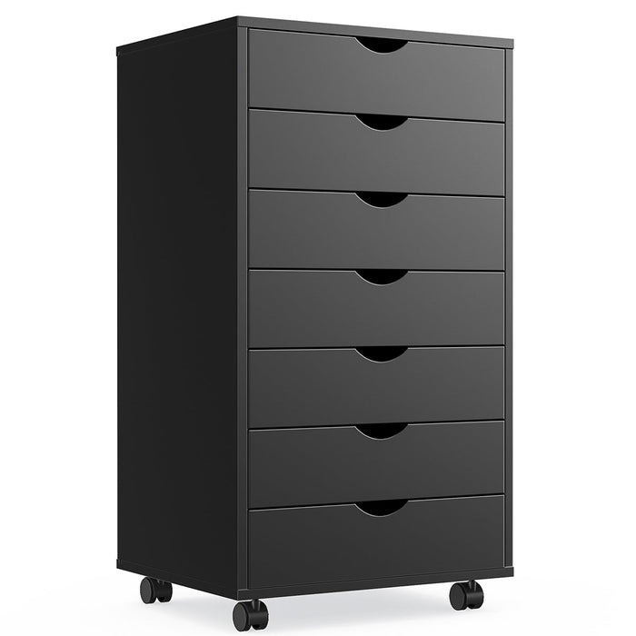 Mobile Storage Cabinet Organizer - Large Capacity, Rolling Drawers for Office/Bedroom/Home Storage
