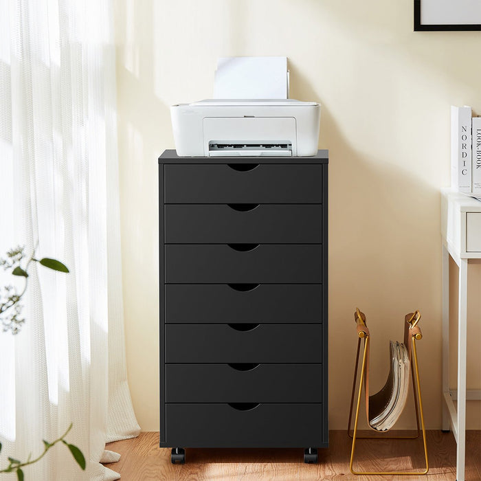 Mobile Storage Cabinet Organizer - Large Capacity, Rolling Drawers for Office/Bedroom/Home Storage