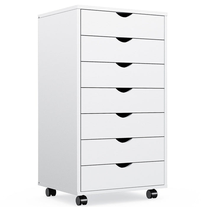 Mobile Storage Cabinet Organizer - Large Capacity, Rolling Drawers for Office/Bedroom/Home Storage