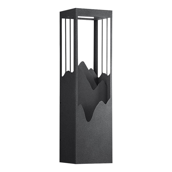 Mountain Scenery LED up Down Lighting Waterproof Solar Wall Lamp Porch Lights