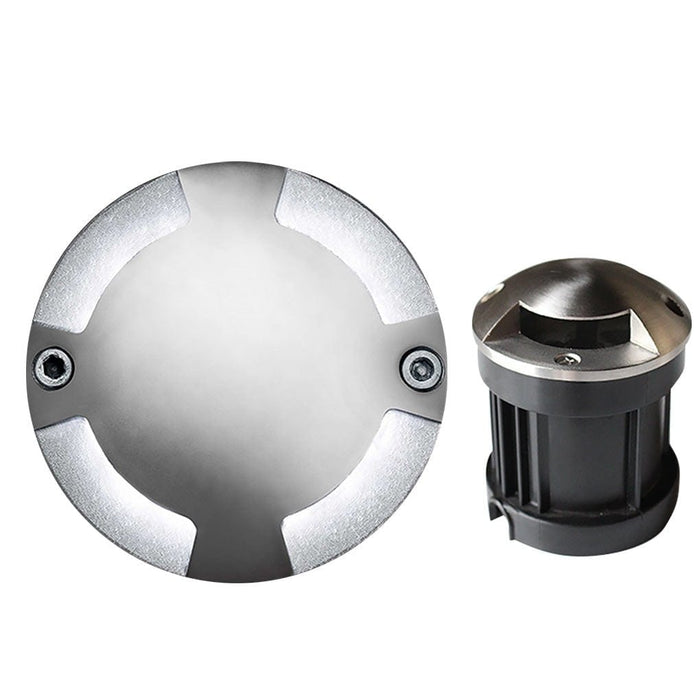 Round DC12V LED Waterproof Mdern Outdoor Step Lights Deck Stair Lights