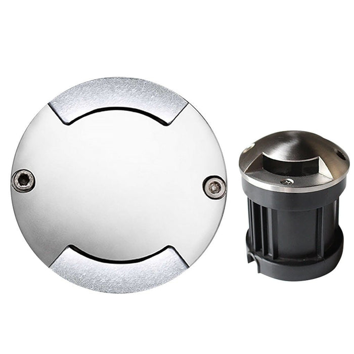 Round DC12V LED Waterproof Mdern Outdoor Step Lights Deck Stair Lights