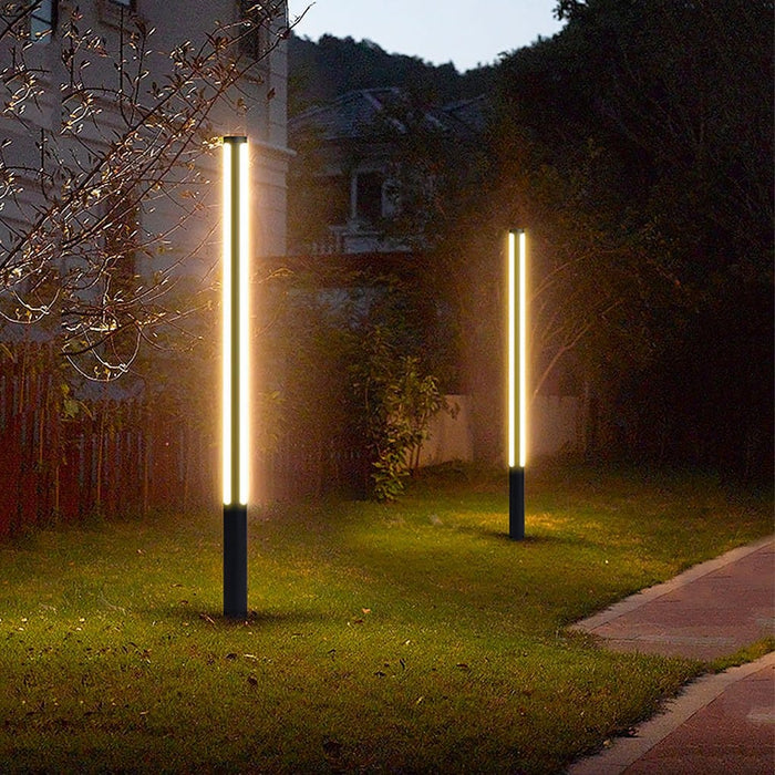 LED Landscape Lighting Decorative Column Light Waterproof for Outdoor Courtyard